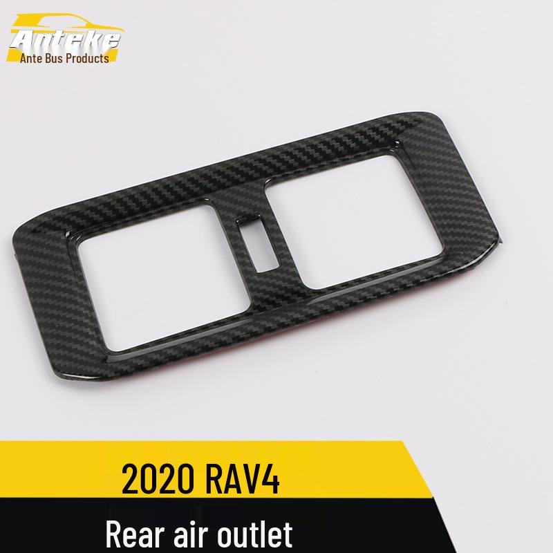 2020 RAV4 Rear Air Vent Decorative Bright Ring Accessory