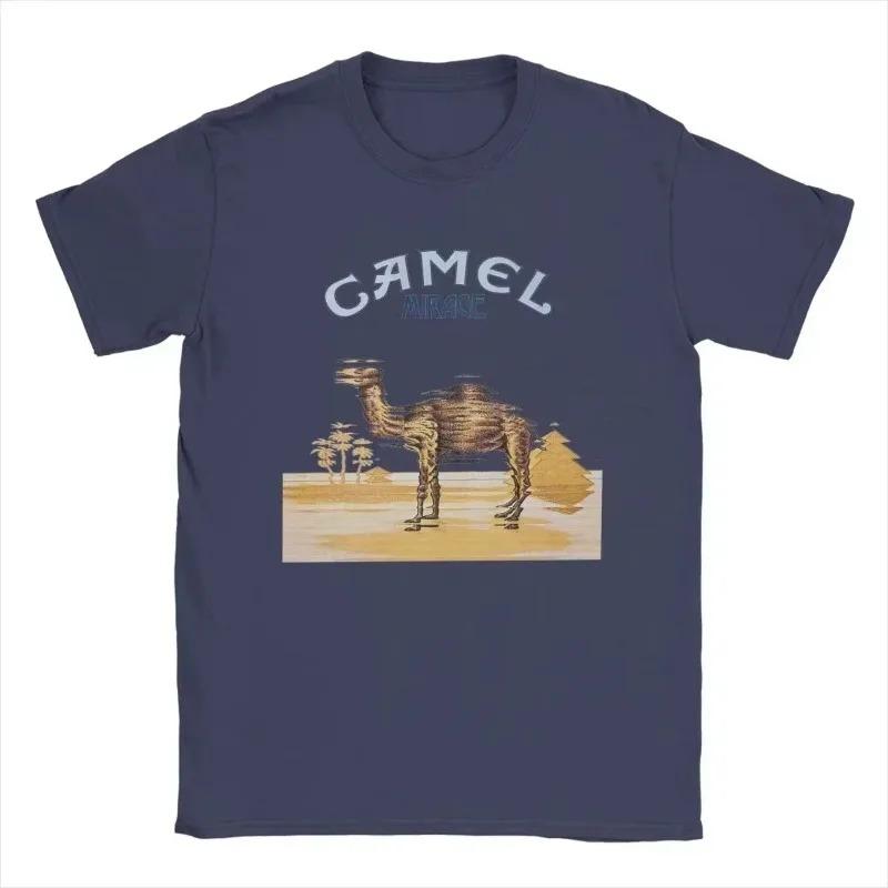 New Retro Car Camel Cigarettes Tshirt Vintage Cotton Tops Tee Short Sleeve Casual Streetwear Unisex Unisex Clothing Motosport