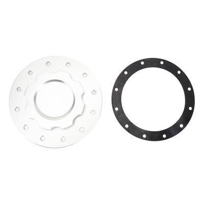 Fuel Cell Cap SLFCC 01 12 Heavy Duty Flexible Sealing Efficient Filler Neck Cap Gasket Kit Universal Car (Silver)