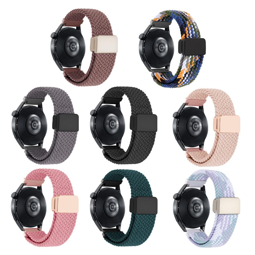 20mm 22mm Nylon Loop Band For Samsung Galaxy Watch7 FE 6 4 Classic 5 pro 45mm 44mm 40mm 43mm 47mm Strap Galaxy Watch6 7 Bracelet