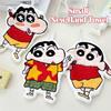 Perfect Crayon Shin Chan Hand Towel Cute Crayon Shin Chan Hanging Towels Absorbent Kitchen Bathroom Wipe Towel Anime Cartoon Kids Towels