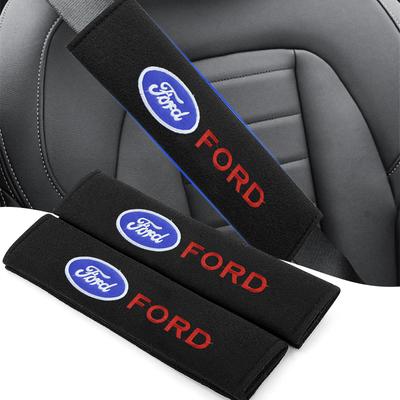 2 Pezzi Coprisedile Cintura di Sicurezza Auto Styling Cotone Protezione Spalla Sicurezza Accessori Per Focus Mondeo Kuga Fiesta MK7 Escort Explorer Edge 2 4 MK2 MK4