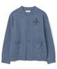 Millo Archive Monument Round Cardigan [Melange Blue]