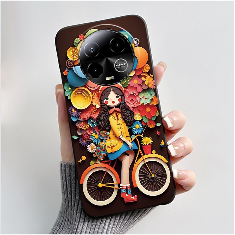 Case For BLU Bold K50 Phone Case Luxury Cute Love Rabbit Cartoon Funny Pattern Cover Shell Black Soft Silicone Protective Casing