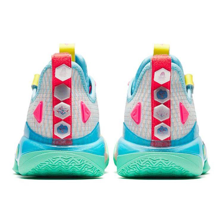 Kyrie Irving x Anta Shock Wave 5 Pro Halloween Adidași Bărbați Gri Albastru 112341111-1