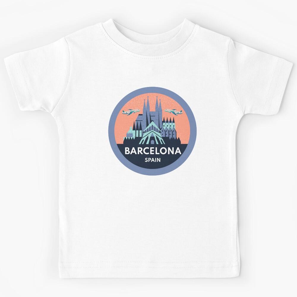 Barcelona Spain Kids T-Shirt 170