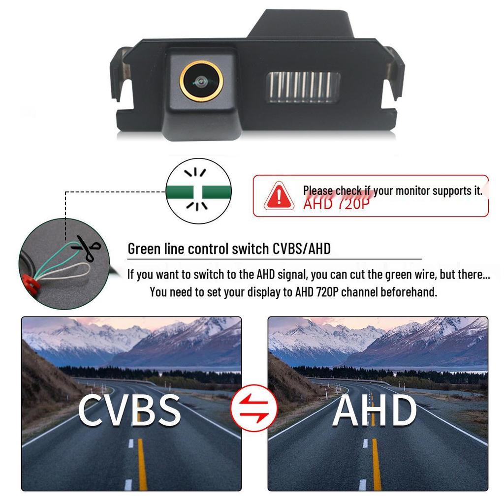 AHD Rear View Camera for Hyundai I30, Elantra & Kia Soul