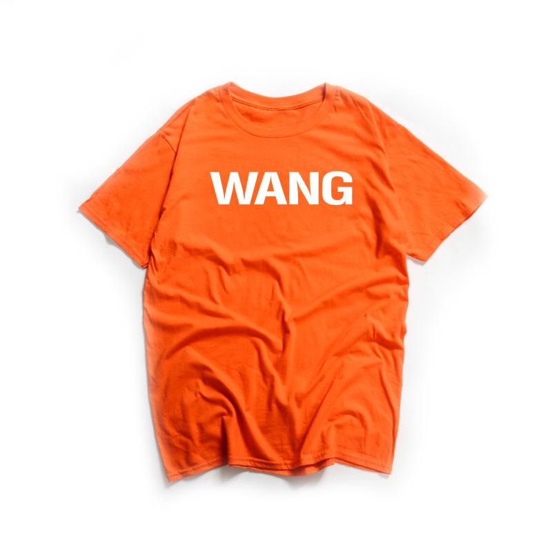 

2023 Summer Style T Shirt Got7 Jackson Team Wang Letter Print O-Neck Short Sleeve T-Shirt Men Kpop Unisex Loose Cotton Tee Tops 4XL