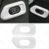 Interior Door Handle Lock Switch Trim For Jeep Wrangler JK JKU 11+ Bright White
