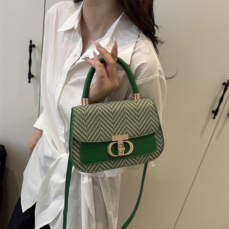 2025 New Single Shoulder Crossbody Commuter Small Square Casual Fashion Handbag Bag
