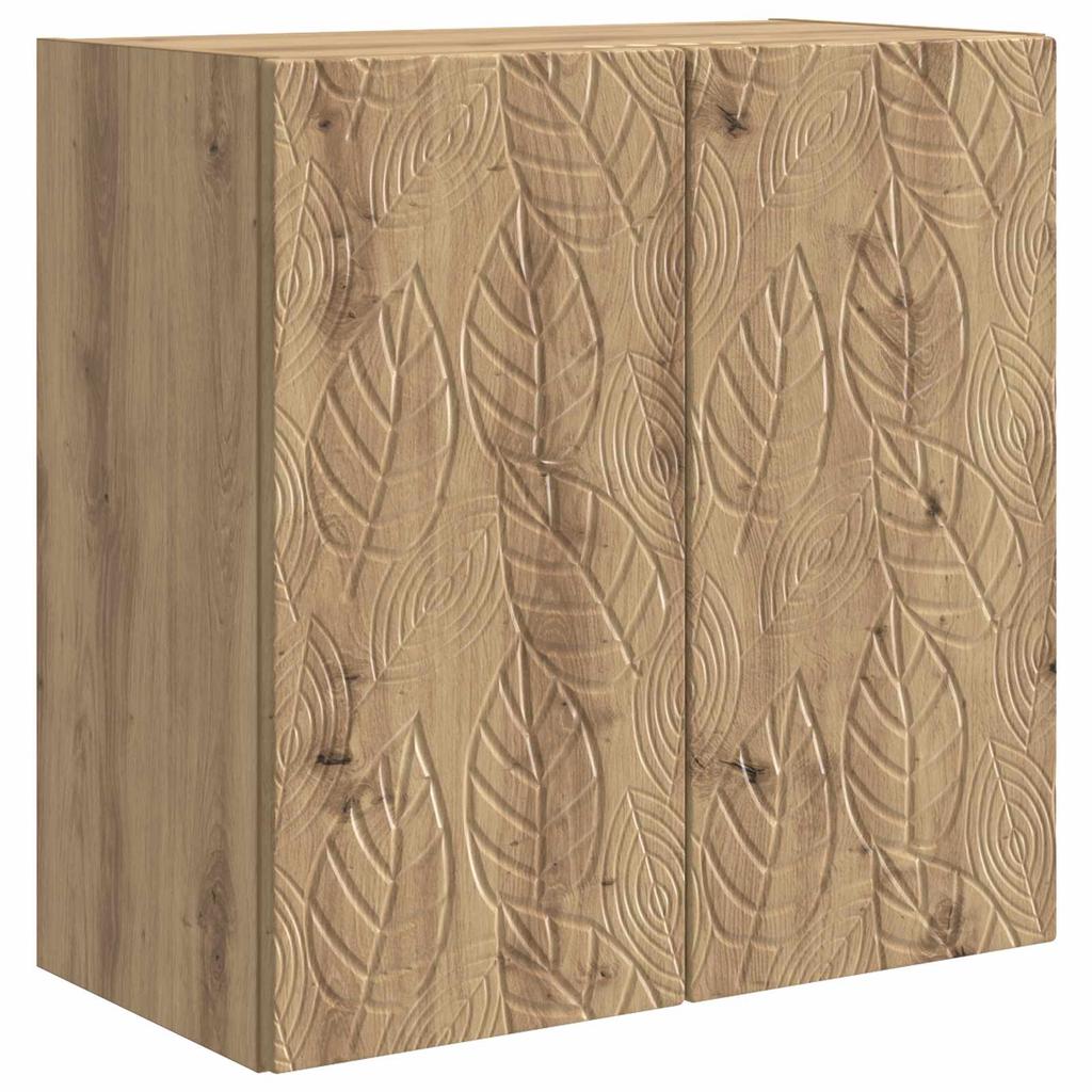 Wall Mounted Cabinet Artisan Oak 59 x 31 x 60 cm Particleboard