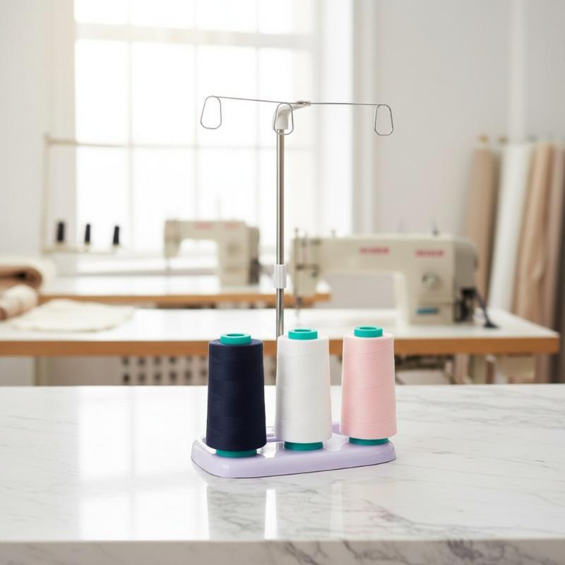 Heavy Duty Plastic Thread Spool Holder Sewing Machine Cone Thread Rack