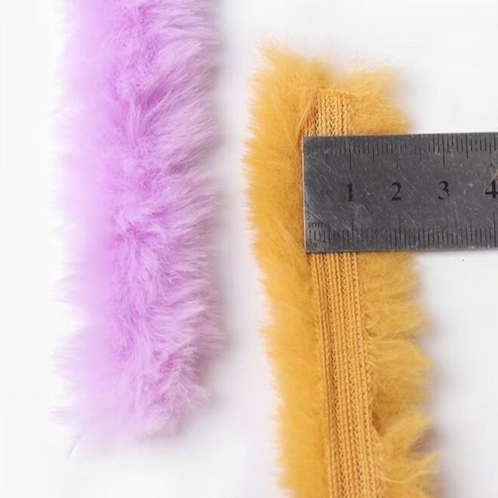Warm Yarn 100g Roll Faux Fur Yarn Thick Yarn Anti-Pilling Cashmere Yarn Solid Color Soft Material Mink Wool Yarn Sweater Making