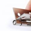 Spring Door Hinges Automatic Rebound Hinge with Spring Stainless Steel Door Window Cupboard Folding Hinges Furniture Hardware