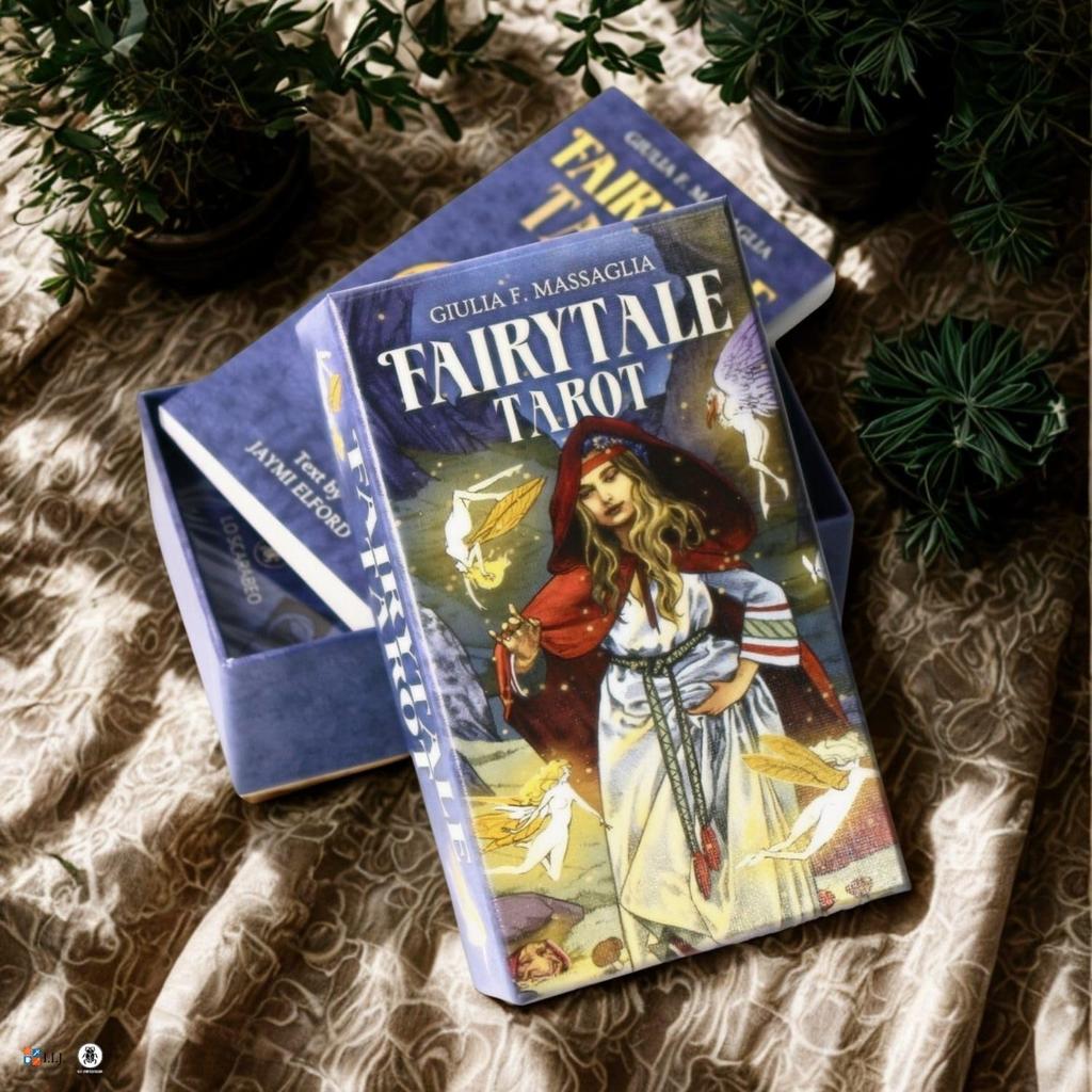 I.I.J Fairytale Tarot, Waite Edition, 78 Cards, Tarot Reading, Fairy Tales, with Japanese Instructions, Authentic Product