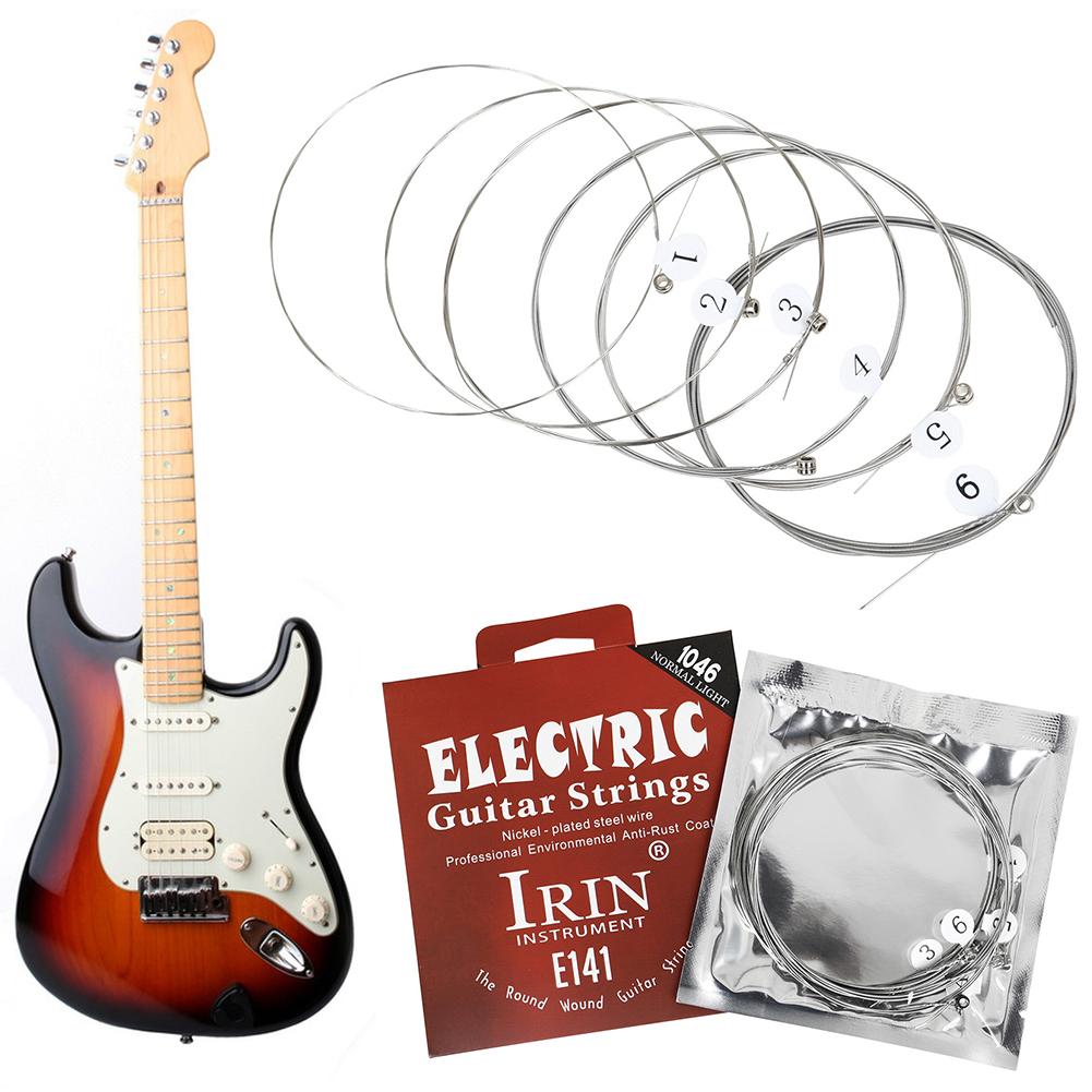 Metal Electric Guitar Strings Set Nickel Alloy Guitar Strings Musical Instruments Accessories