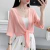 Damen Chiffon Cardigan 2026 - Sommer Sonnenschutz, Atmungsaktives Camisole Oberbekleidung, Klimaanlagen Dünne Jacke