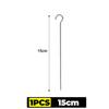 Stainless Steel Skewers Stand Air Fryer Barbecue Stick Kitchen BBQ Skewer Grill with Needle Multifunction Oven Dehydration Rack