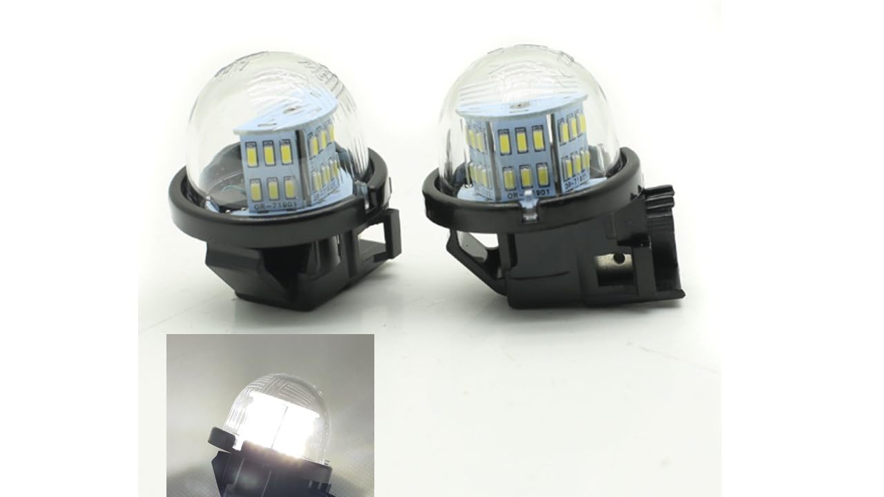 

HDG Suzuki Car LED License Plate Lamp, Set of 2, Jimny, Every, Swift, Alto, Crosby, Carrie белый