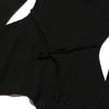 Telelu Draping Long Sleeve Black