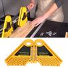 Plastic Double Featherboard For Trimmer Router Table Saw Woodworking Accessories