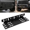 Auto Front Stoßstange Kennzeichenhalter Halter Rahmen LED Arbeitsscheinwerfer Leiste Fahrlicht Halter