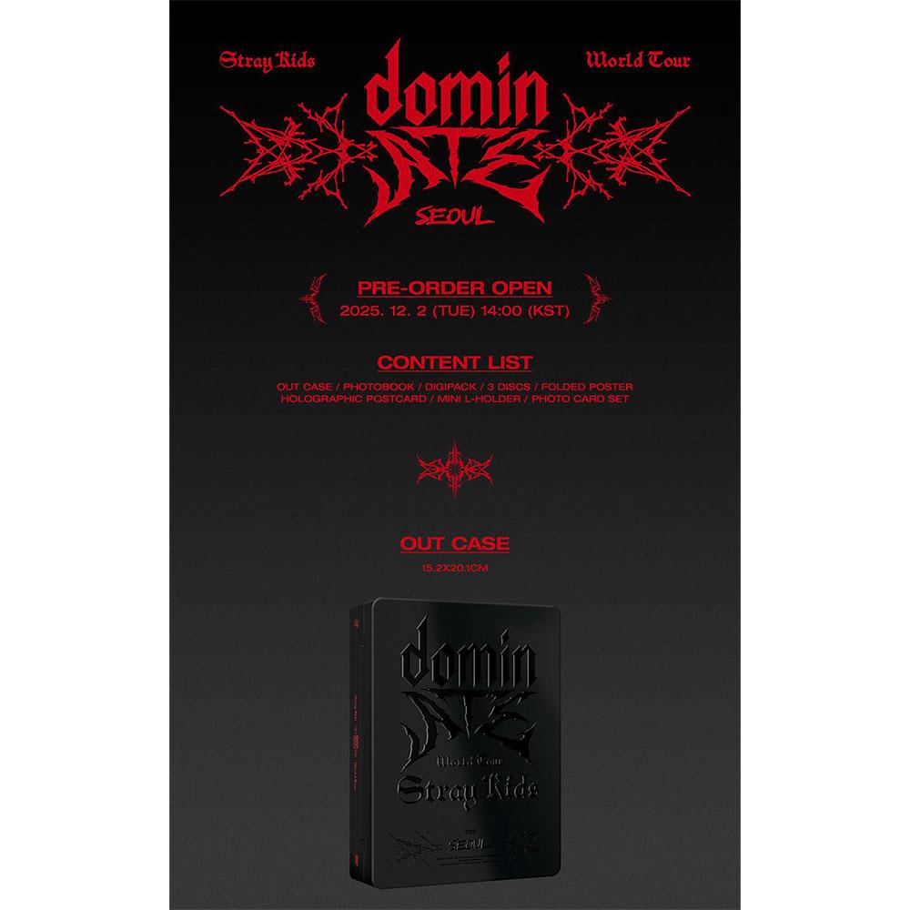 [pre-order] Stray Kids World Tour dominATE SEOUL DVD