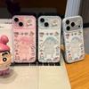 Hollow Nini Xiaoxin illustration is suitable for Apple 11pm mobile phone case, high value for girls, Huawei Xiaomi 11 large window.