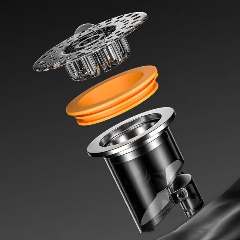 3/1PCS Grawitacja-Indukcja Podłogowa Odpływ-Rdzeń Łazienka Antyzapachowy Bezzapachowy Korek Odpływowy Do Kuchni Toaleta Kanalizacja Dezodorant Odpływy Podłogowe