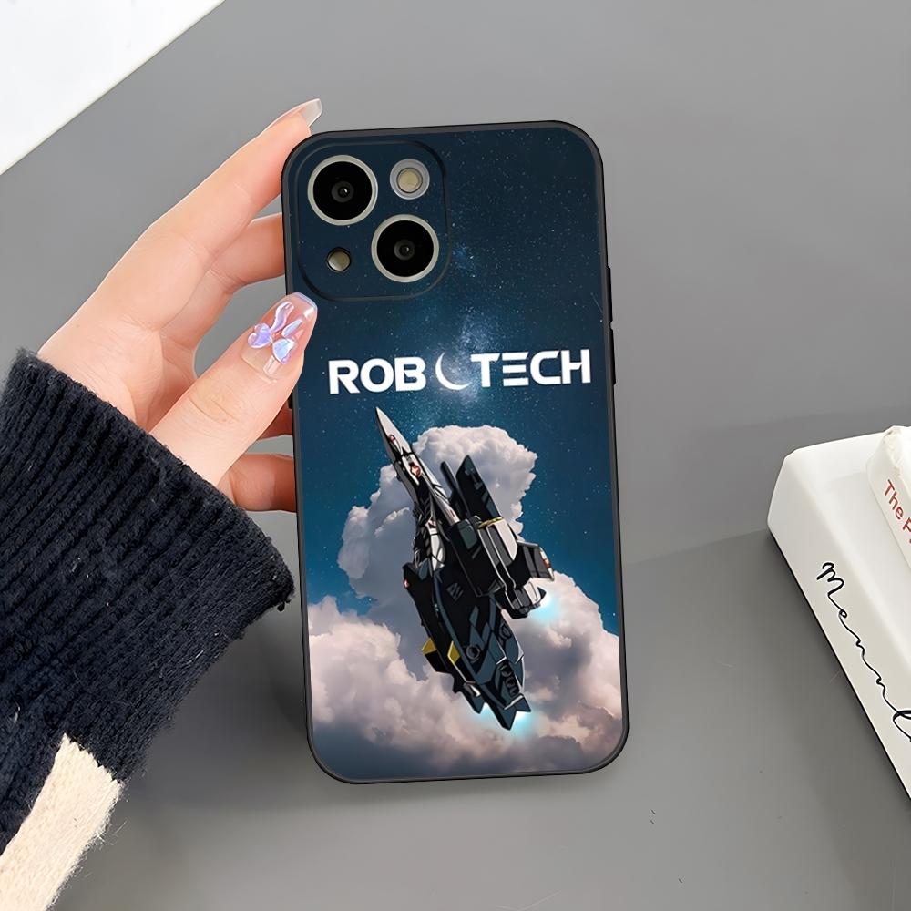 R-Robotech Robert Macross Phone Case For iPhone 18 17 Pro Max 16 15 14 Pro Max 13 Mini 11 12 Xr X Xs SE Plus Back Cover