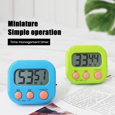 Magnetisk digital timer för lärare barn klassrumstimer med stativ krok hållbar lättläst display inställningsknappar kökstimer