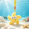Adorable Marine Animal Plush Keychain: Crab, Lobster, Jellyfish, Shark Bag Charm Souvenir