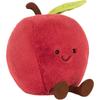 JELLYCAT Fun Food Apple Cute Doll Plush Doll Sitting 13cm high