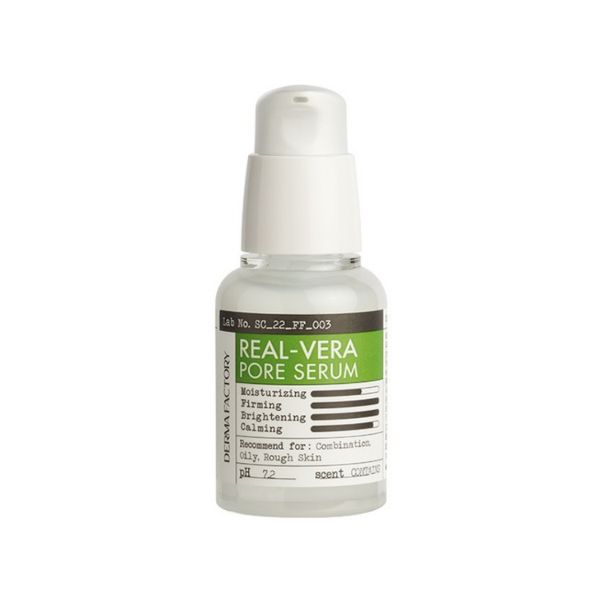 Derma Factory Real Vera Pore Serum Pore Tightening Hydrating Serum 30ml
