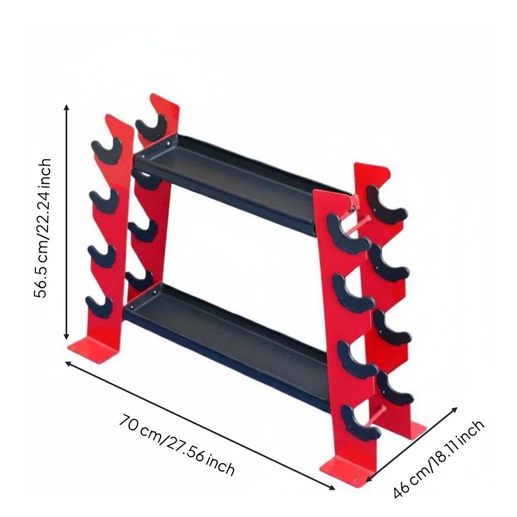 Dumbbell Rack Sturdy Storage Stable for Fitness Enthusiasts