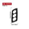 For Toyota Sienna 2015- Real Carbon Fiber Stickers Door Seat Memory Button Panel Frame Car Accessories Interior Decorative