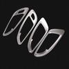 My Good Car Car Styling Cover Protect Stick Trim Door Inner Built Handle Bowl 4pcs For Chevrolet Equinox 2017 2018