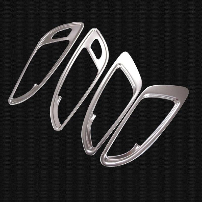 My Good Car Car Styling Cover Protect Stick Trim Door Inner Built Handle Bowl 4pcs For Chevrolet Equinox 2017 2018