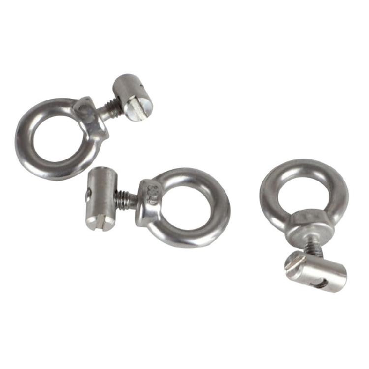 Awning Rail Stoppers 6mm Stops Motorhome Campervan Campers Stainless Steel Parts Awning Rail Stopper with Carabiners