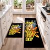 one punch man Flannel Kitchen Floor Mat – Non-Slip, Absorbent and Easy to Clean Suitable for Kitchens, Entryways Bedroomsand Bathrooms