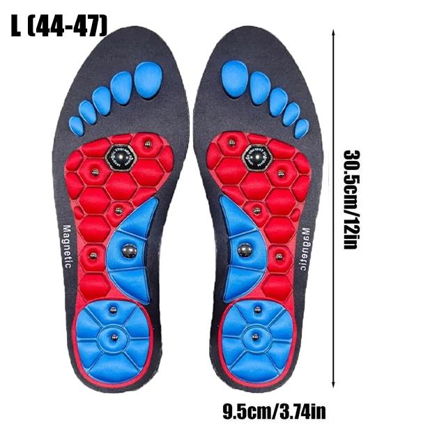 Magnetic Insoles Orthopedic Acupressure Insoles for Foot Health Shoe Pads Therapy Slimming Insoles for Weight Loss Arch Support