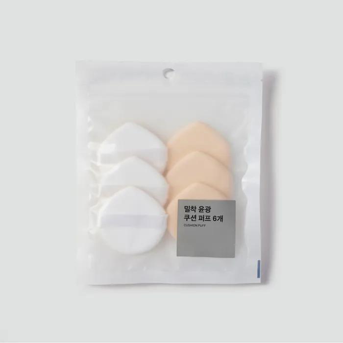 [JAJU/Jaju] 6 Sticky Gloss Cushion Puffs