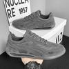 Four Seasons Herren Mesh Schuhe Mode Atmungsaktiv Arbeit Freizeit Sportschuhe Outdoor Rutschfest Langlebige Schuhe Bequem Leicht