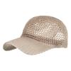 Summer Mesh Baseball Cap for Men Women Curved Brim