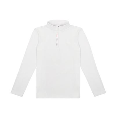 Business Casual Sports Fashion Comfortable Lightweight Versatile Long Sleeve T-Shirt Half Open Collar Light Warm Fleece Knit 152547402RN-1