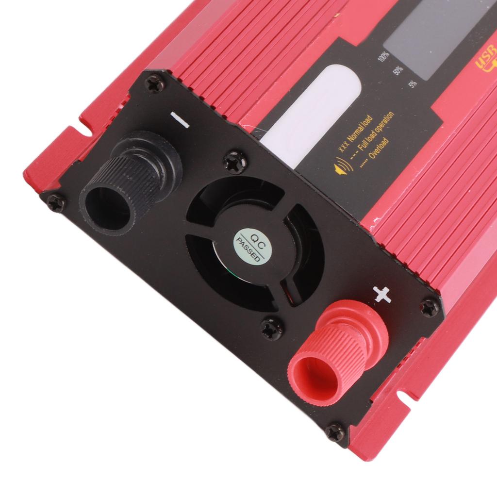 1000W Portable Inverter Solar Power Inverter for Home (12V To 220V/LCD)