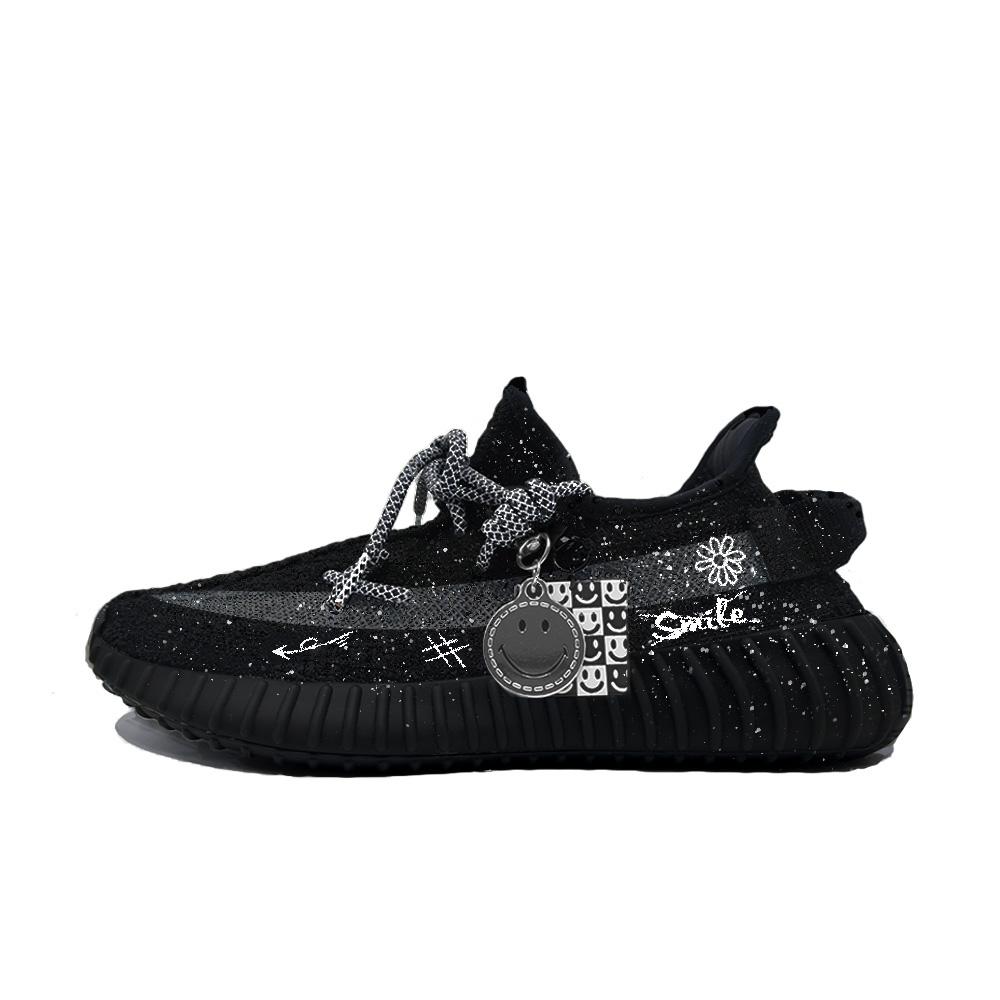 

Adidas Originals Yeezy Boost 350 V2 Baby s Breath, Small Daisy Fabric Slip Resistant And Breathable HQ4540(Team1143- ) 36