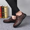 Genuine Leather Men Shoes Business Casual Leather Shoes Moccasins Men Flats Shoes