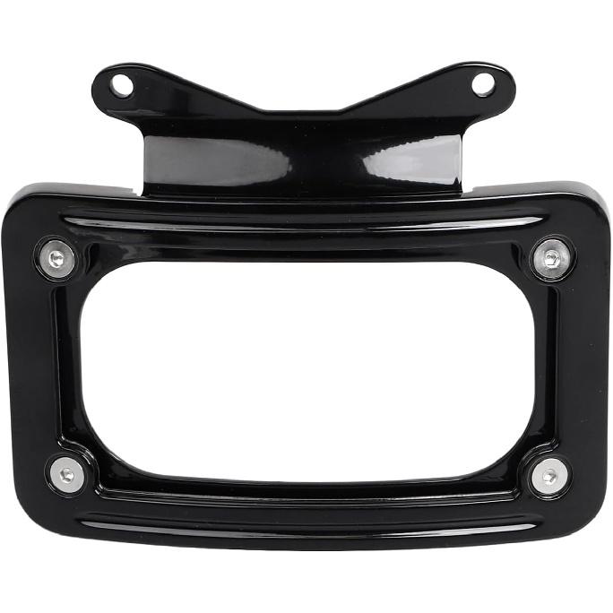 

Black Curved License Plate Mount Bracket For Harley Touring Road Street Glide FLTRX FLHX 2010-2023,Road King Special FLHRXS 2017-2023 чёрный
