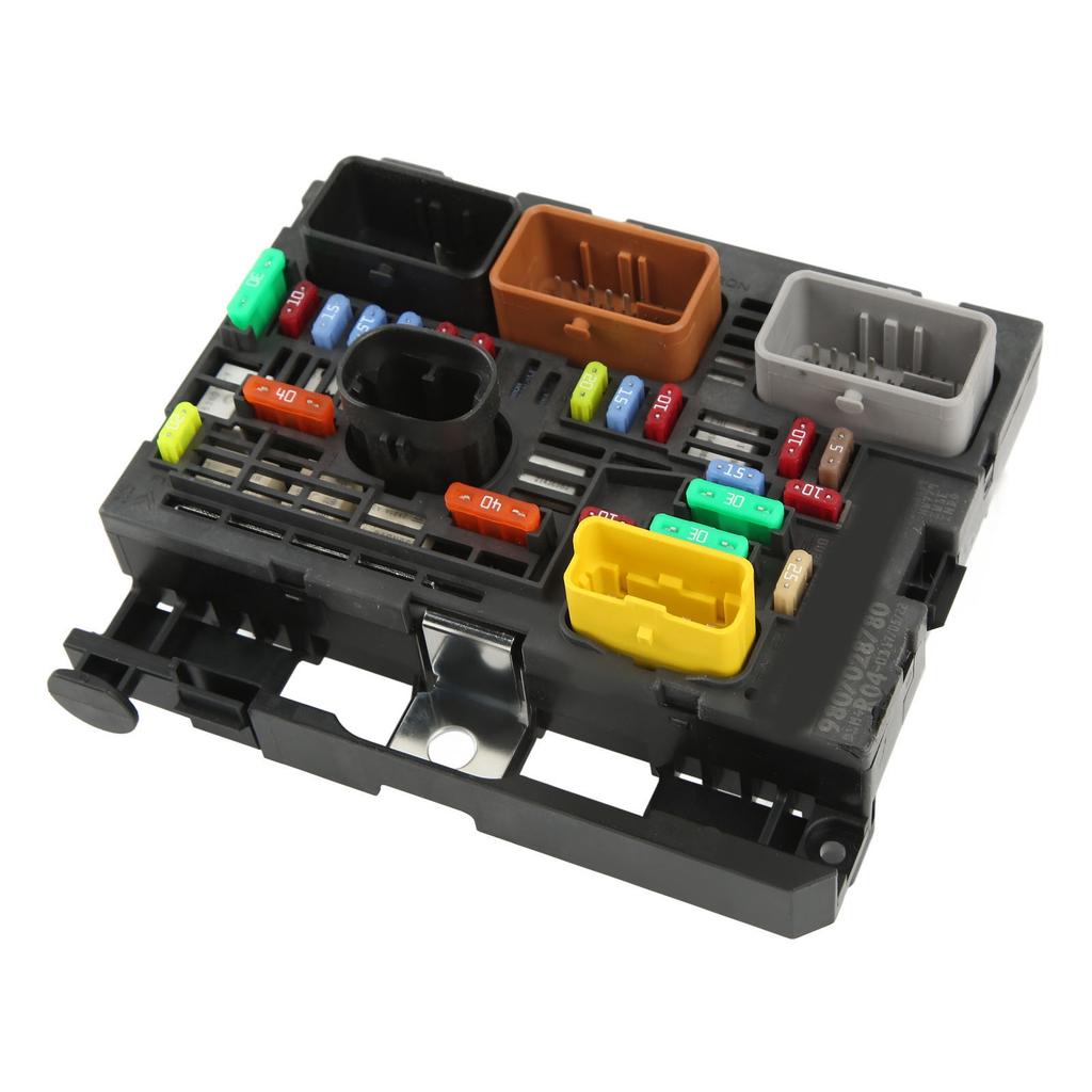 Engine Fuse Box 9807028780 Under Bonnet Control Unit Fuse Box Replacement for Peugeot 308CC 607 807 1007 207